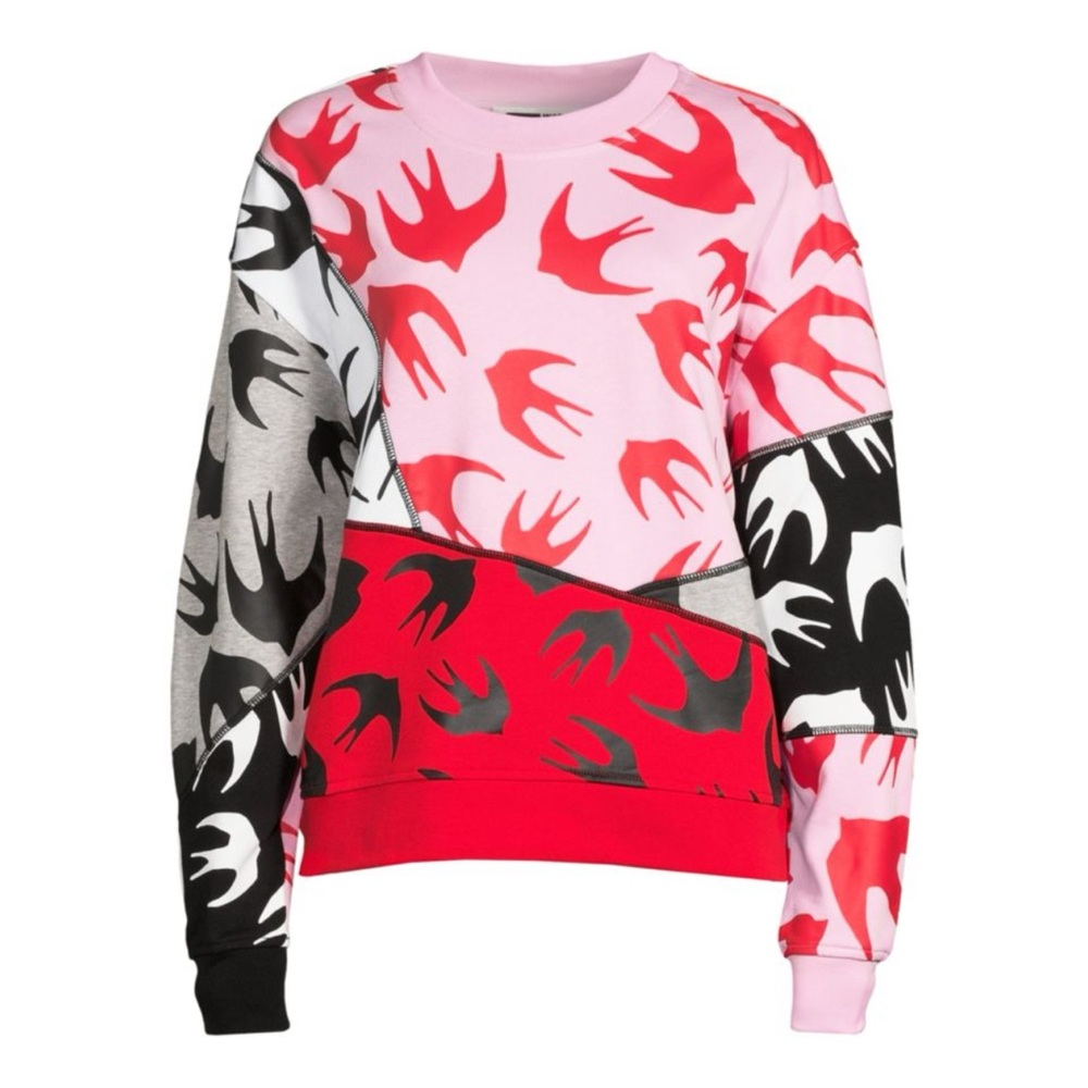 McQ by Alexander McQueen colorblock Swallow Sweatshirt